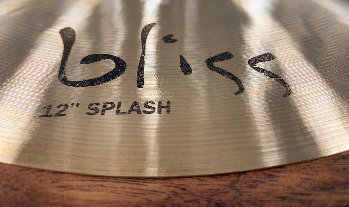 Dream Cymbals BSP12 Bliss Hand Forged & Hammered 12" Splash Cymbal Demo