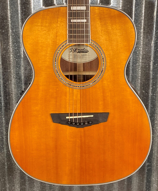 D'Angelico Premier Tammany Orchestra E Vintage Natural Acoustic Electric Guitar #8639