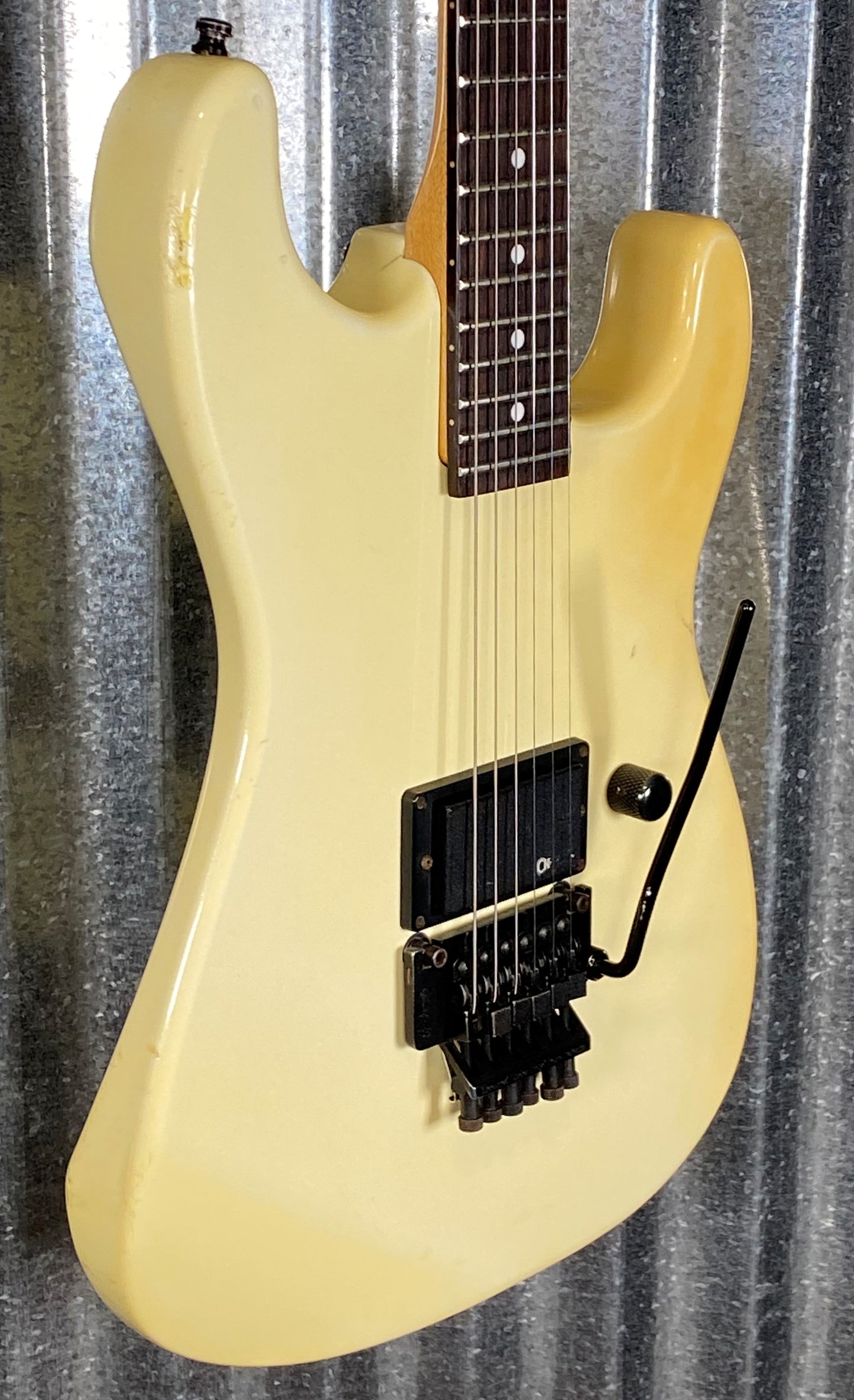 Charvel 1987 Model II Pearl White Guitar & Case Japan #7968 Used