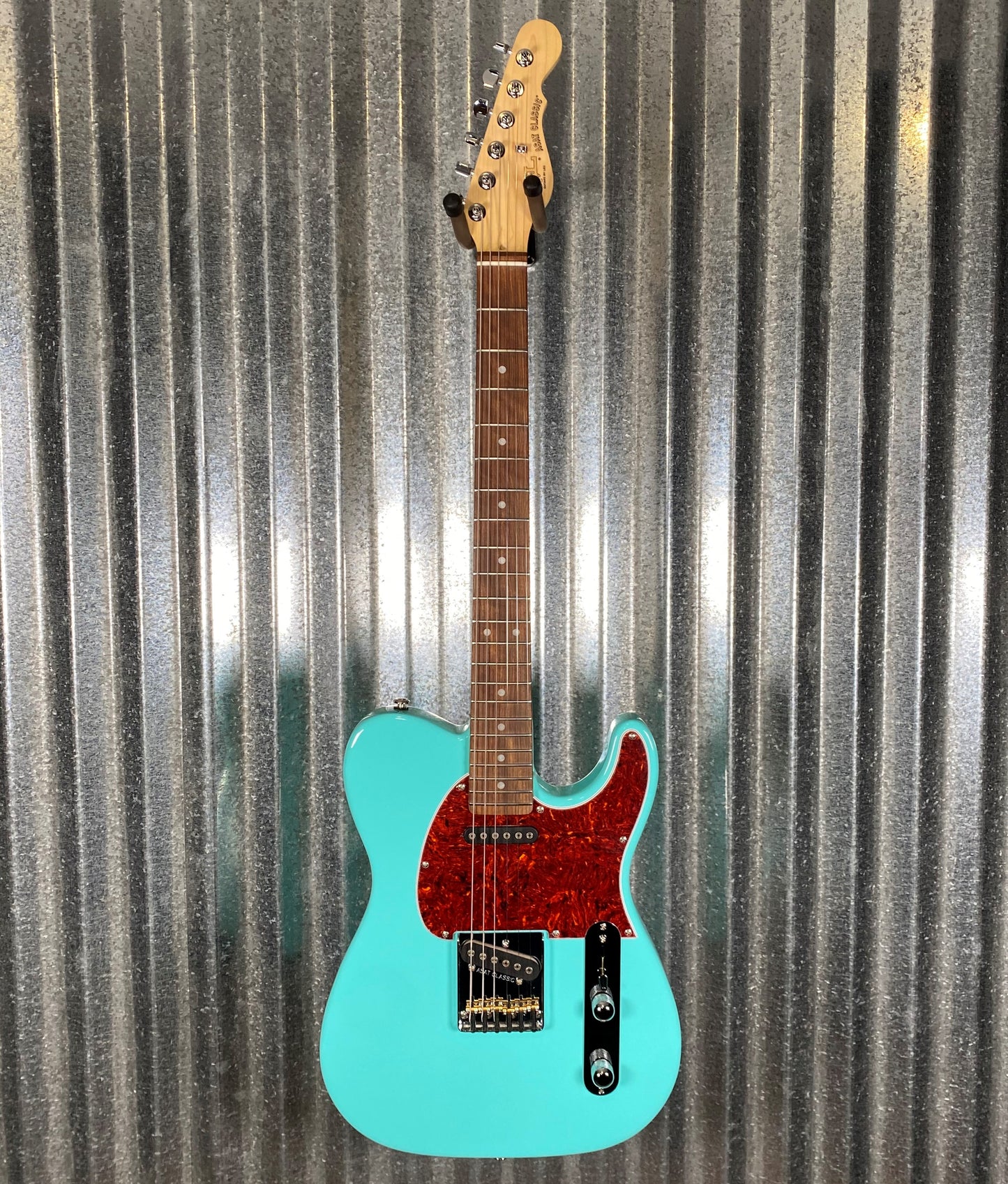 G&L USA 2023 Custom ASAT Classic Turquoise Guitar & Bag #1127 Used