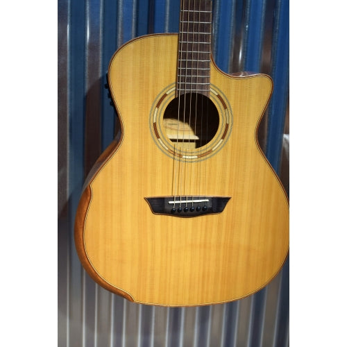 Washburn WCG66SCE Comfort Series Grand Auditorium Acoustic Electric Guitar #061