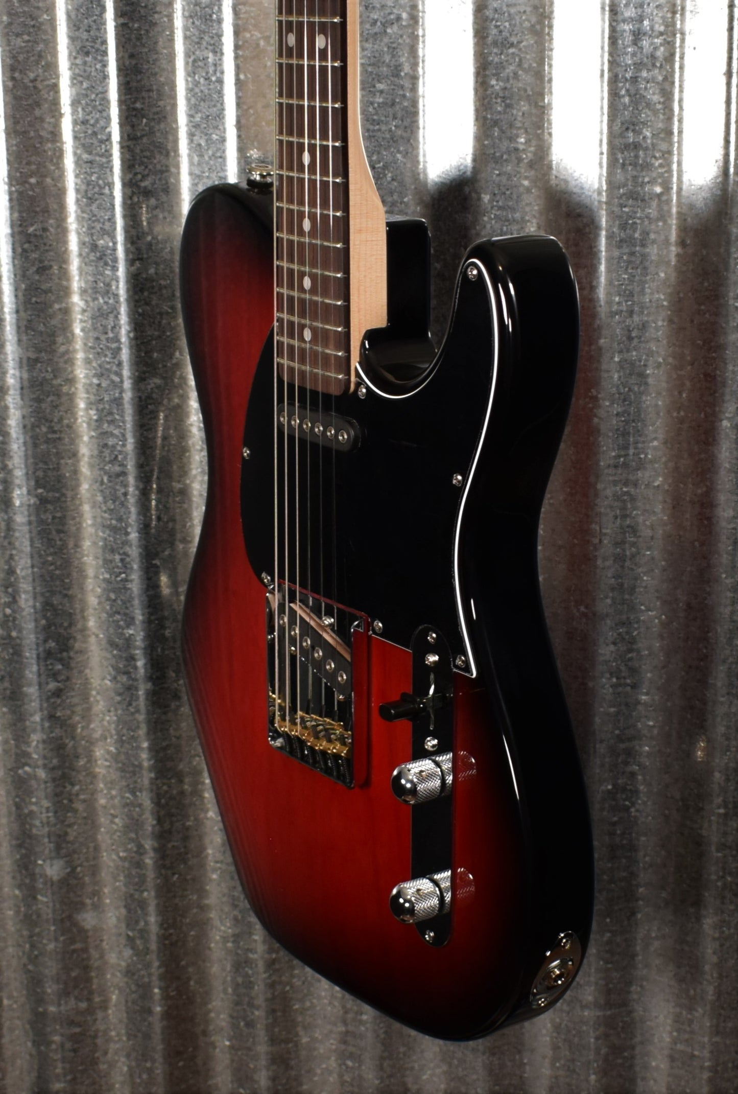 G&L USA ASAT Classic Redburst Rosewood Satin Neck Guitar & Case #5194