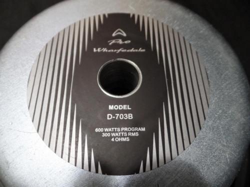 Wharfedale Pro D-703B 12 300 Watt 4 Ohm Replacement Bass Woofer Speaker