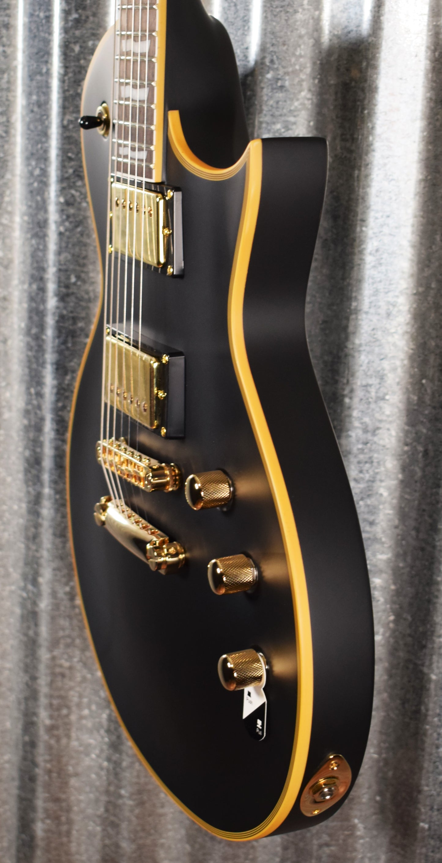 ESP LTD EC-1000 Vintage Black Seymour Duncan Guitar LEC1000VBD #0247 Demo