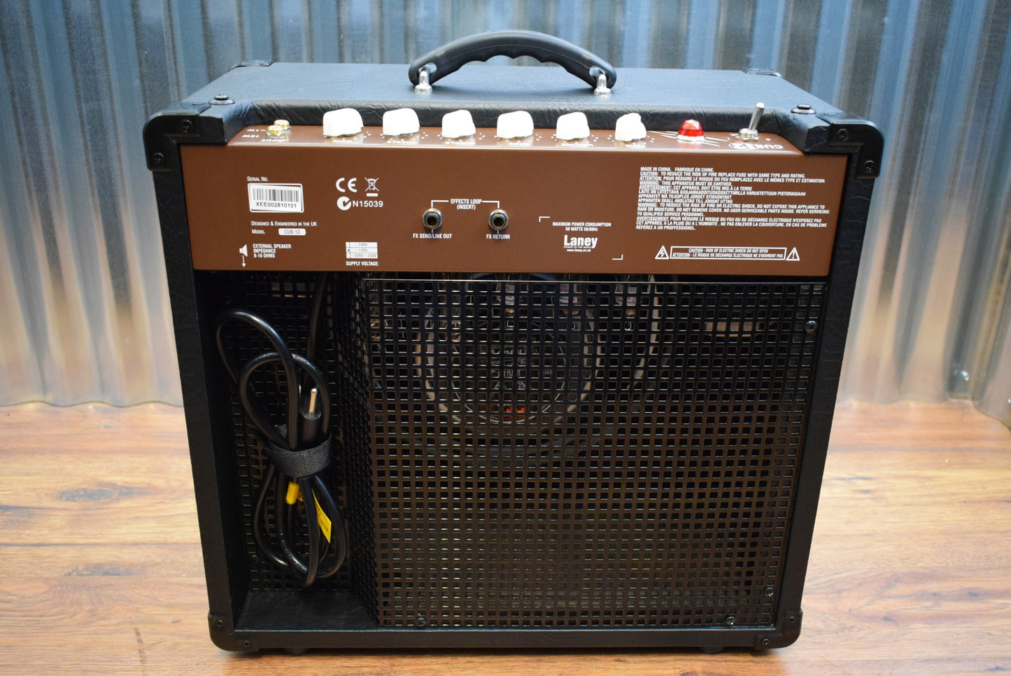 Laney CUB 12 Class AB 15 Watt Tube 12" Guitar Combo Amplifier