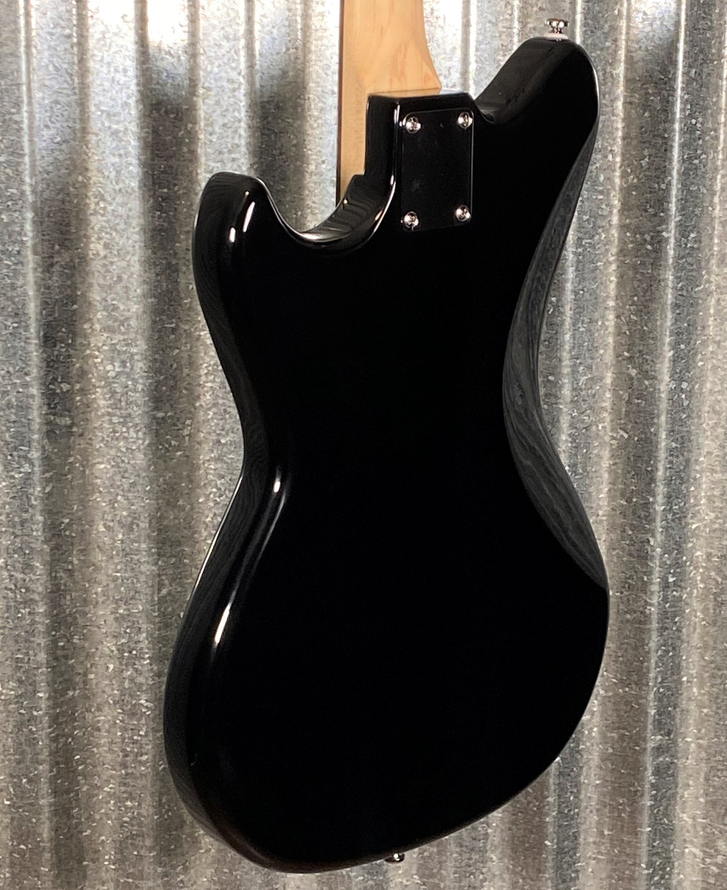 G&L Guitars Tribute Fallout Bass Short Scale 4 String Jet Black #4764