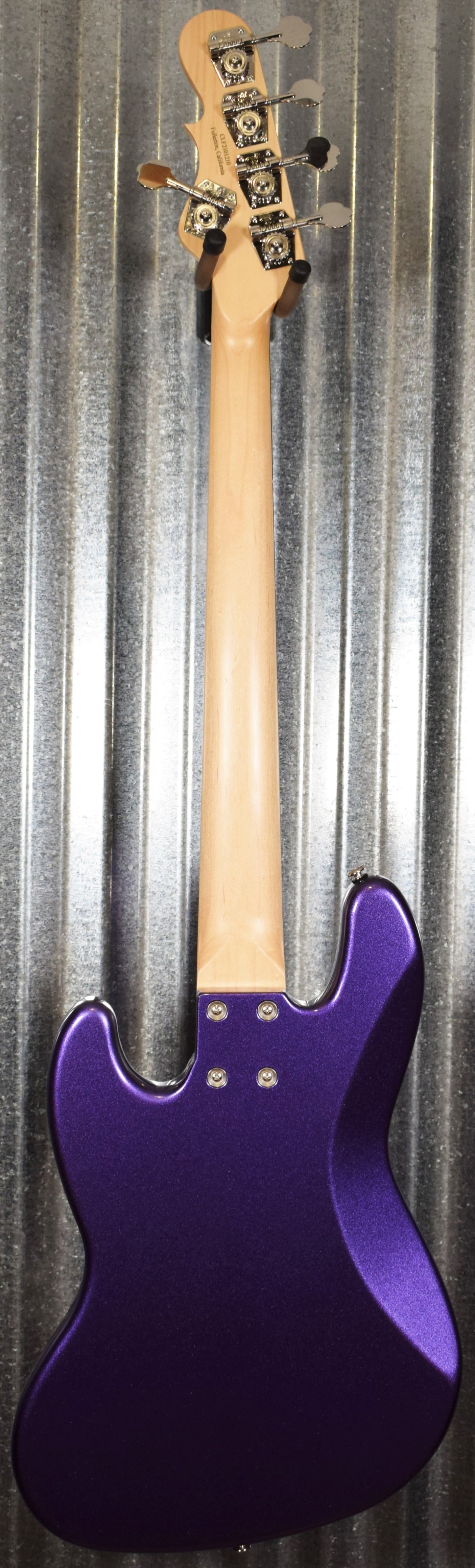 G&L USA JB-5 5 String Jazz Bass Royal Purple & Case JB5 #1210