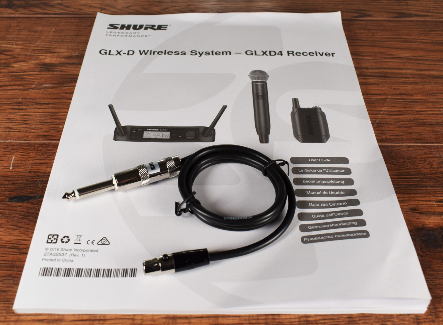 Shure GLXD14-Z2 Digital Wireless Guitar System