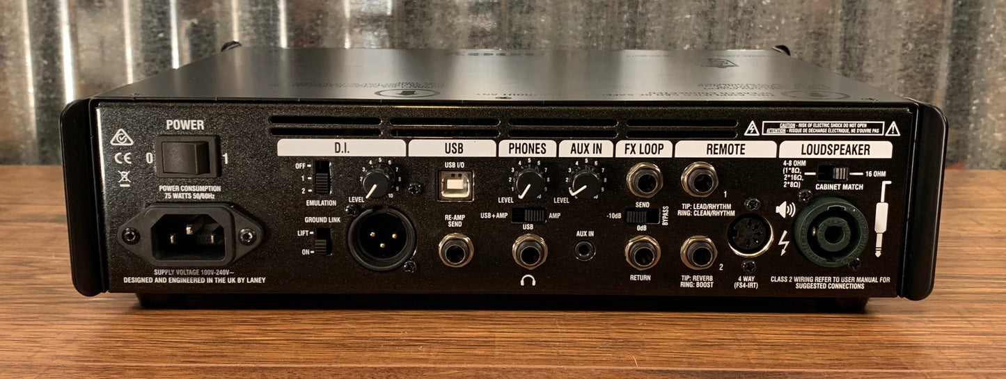Laney IRT-SLS Ironheart Ultra Compact 300 Watt Tube Pre Guitar Amplifer Head