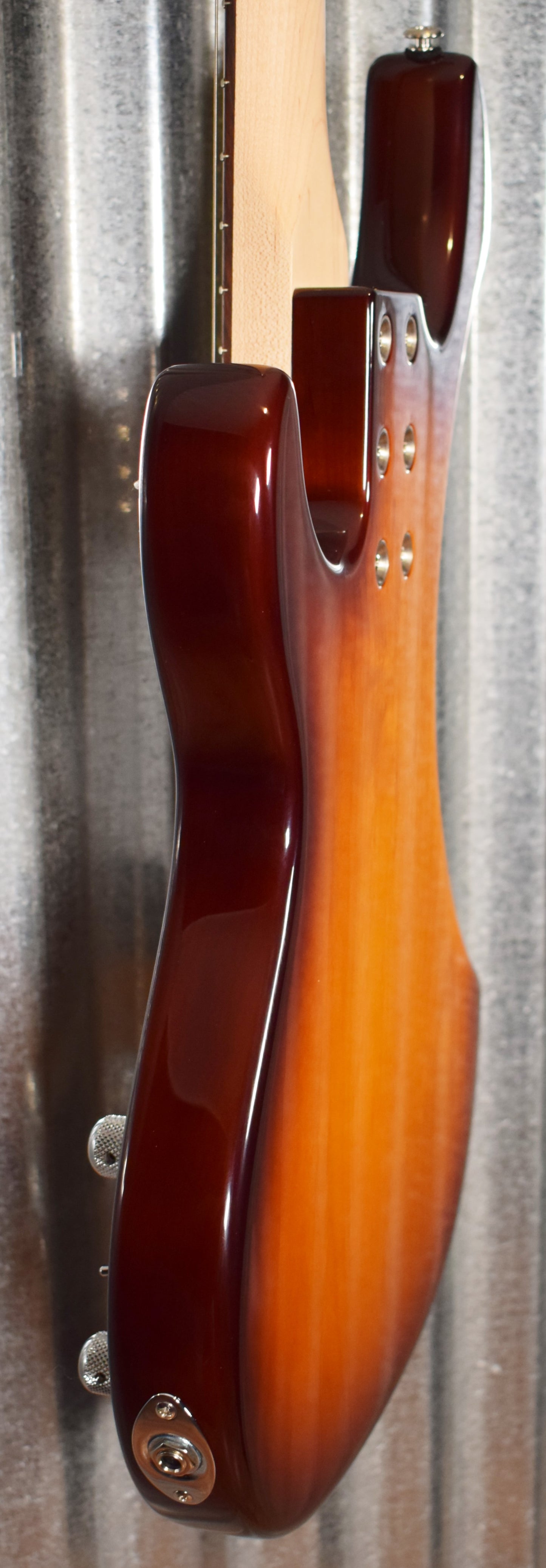 G&L USA Kiloton 5 String Bass Old School Tobacco Sunburst & Case #9242