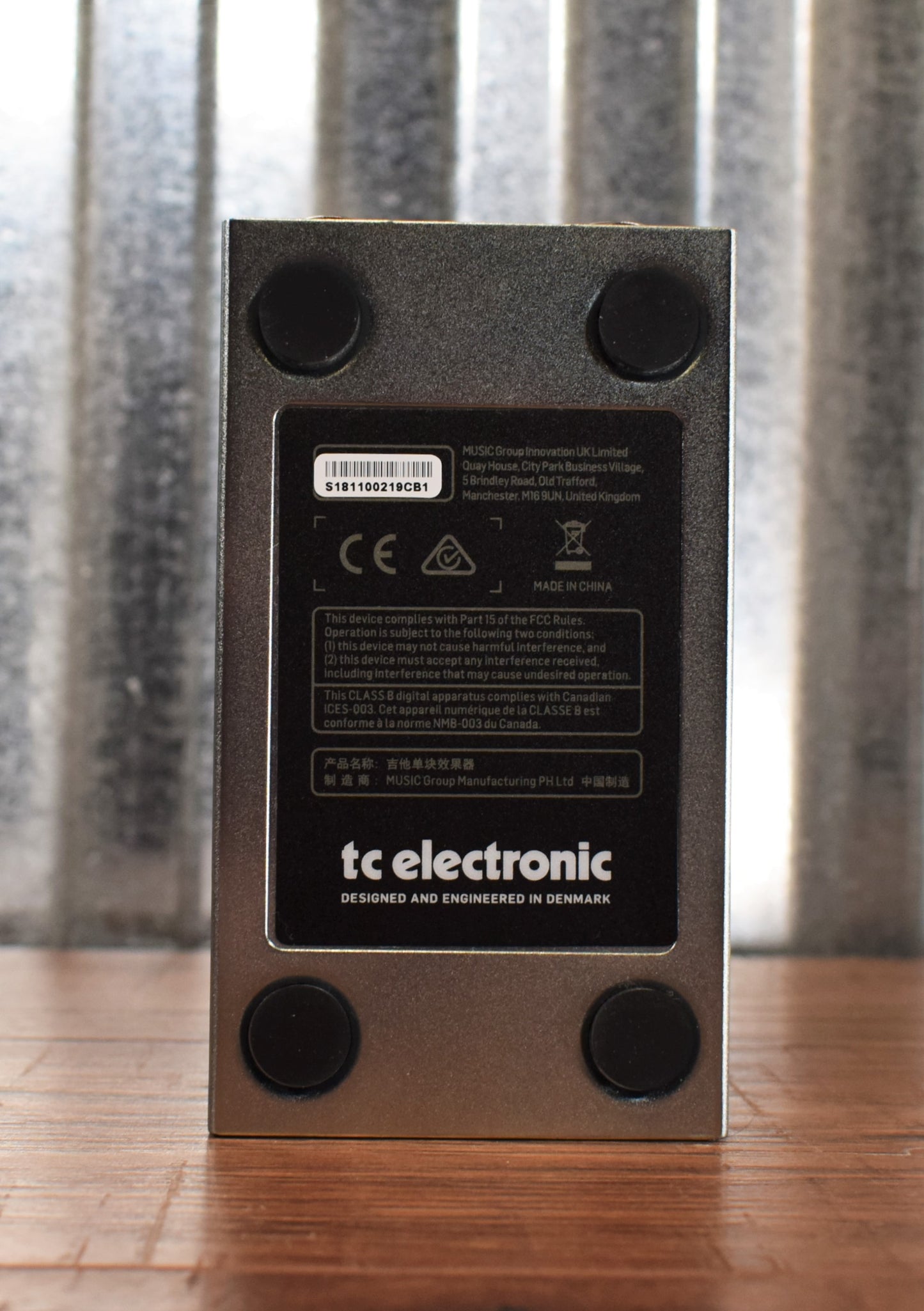 TC Electronic Tailspin Vibrato Guitar Effect Pedal Used