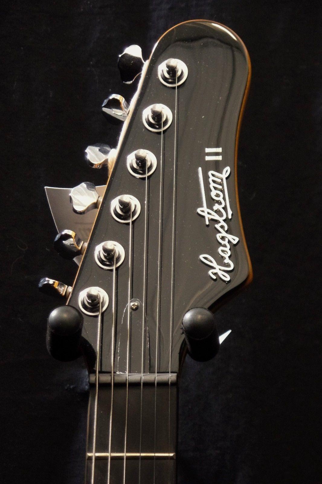 Hagstrom RetroScape Series HIl Electric Guitar in Black Gloss #0773