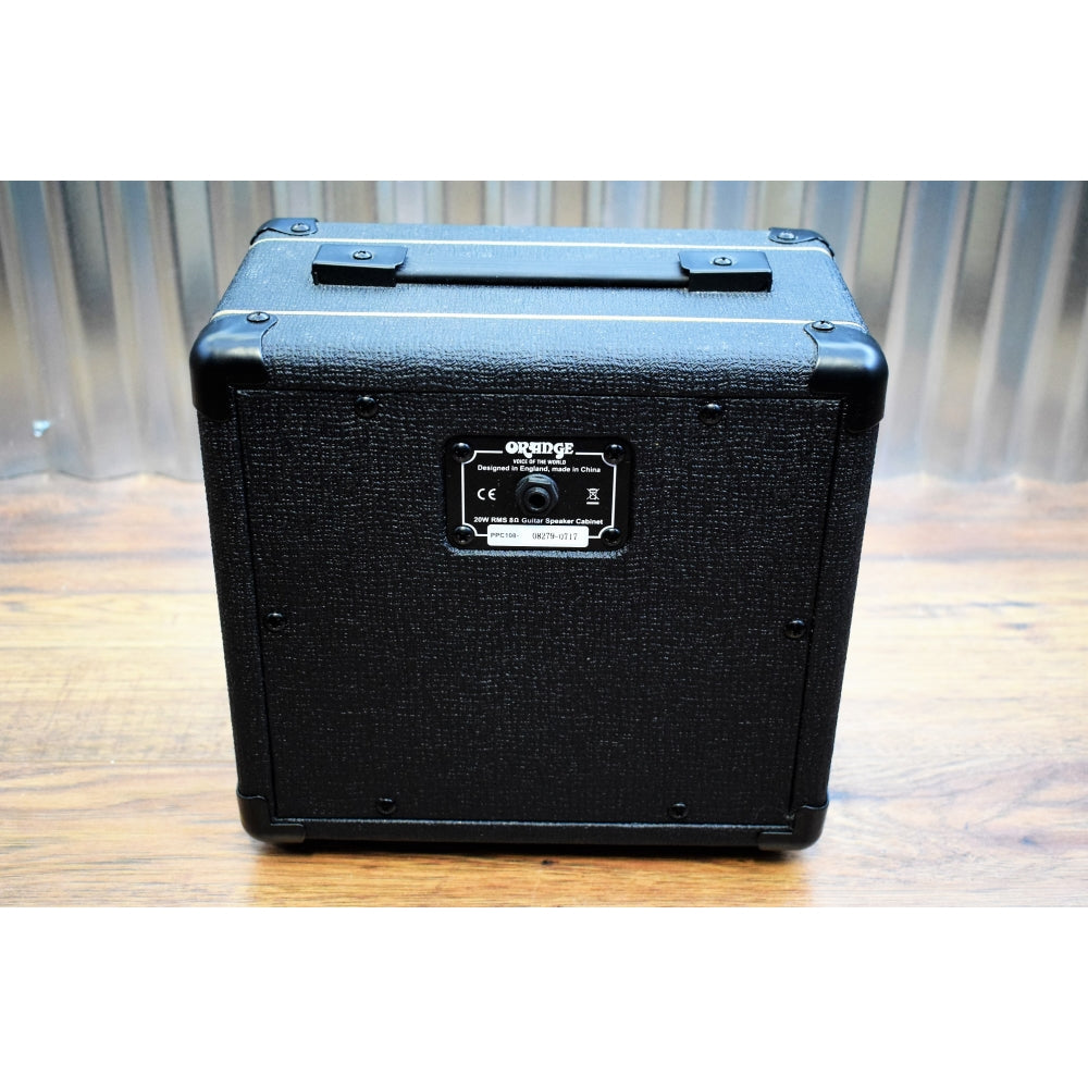 Orange Amplification PPC108 20 Watt 8 Ohm 8" Micro Series Guitar Speaker Cabinet Black Used