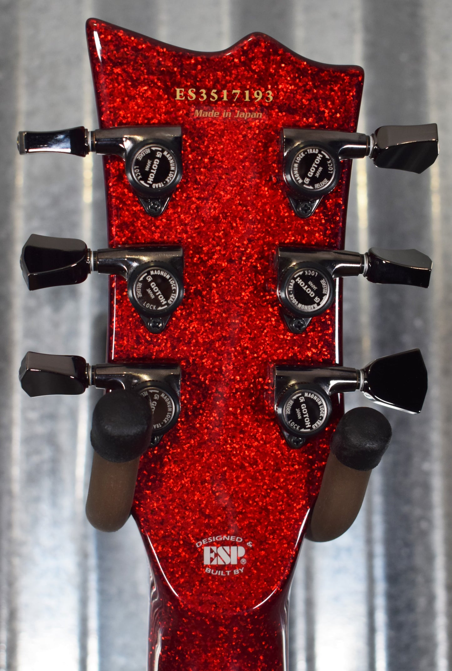 ESP E-II Eclipse DB Red Sparkle EMG Guitar & Case EIIECDBRSP Japan #ES3517193