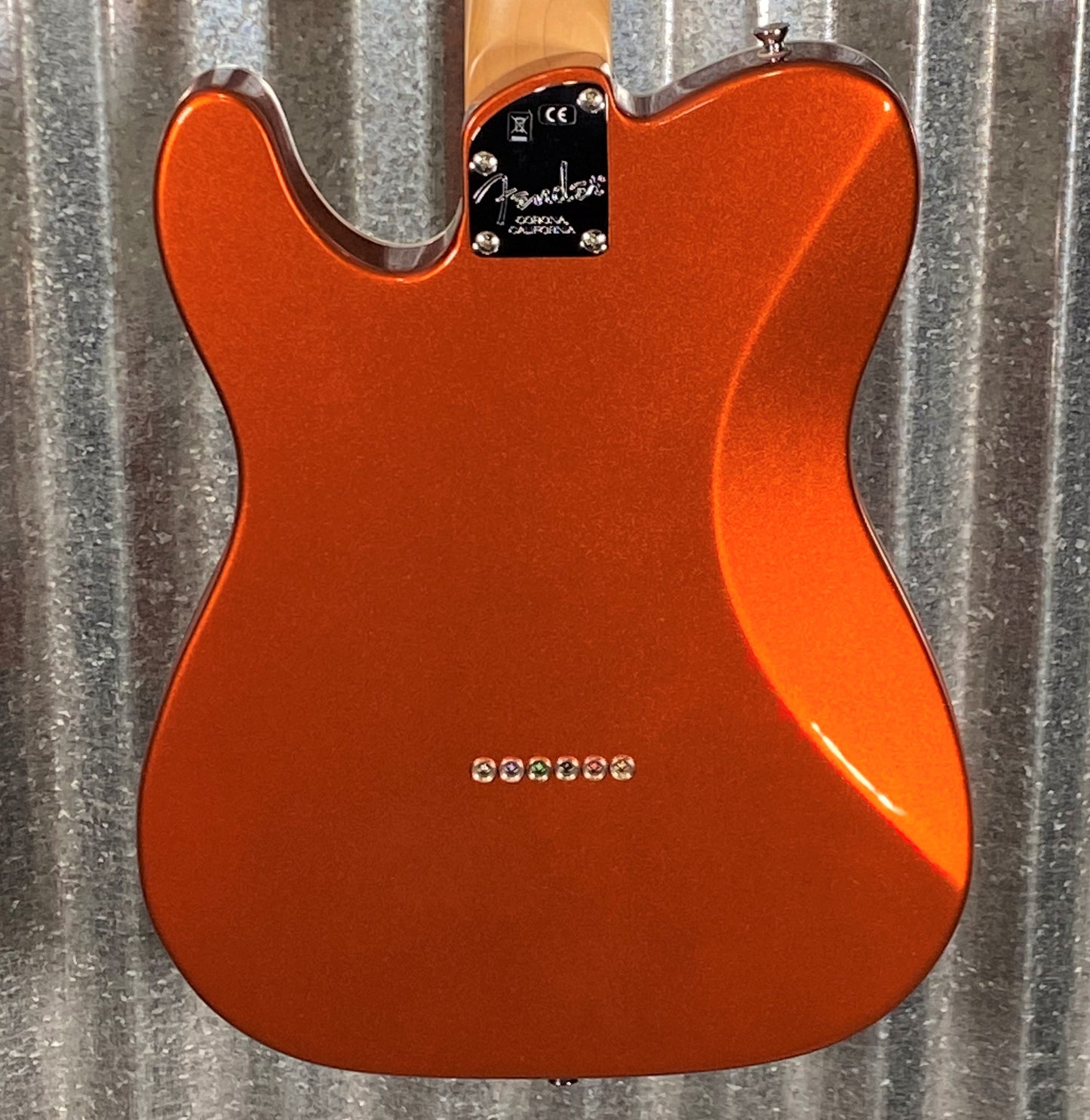 Fender American Elite Telecaster Autumn Blaze Metallic Guitar & Case #4183 Used