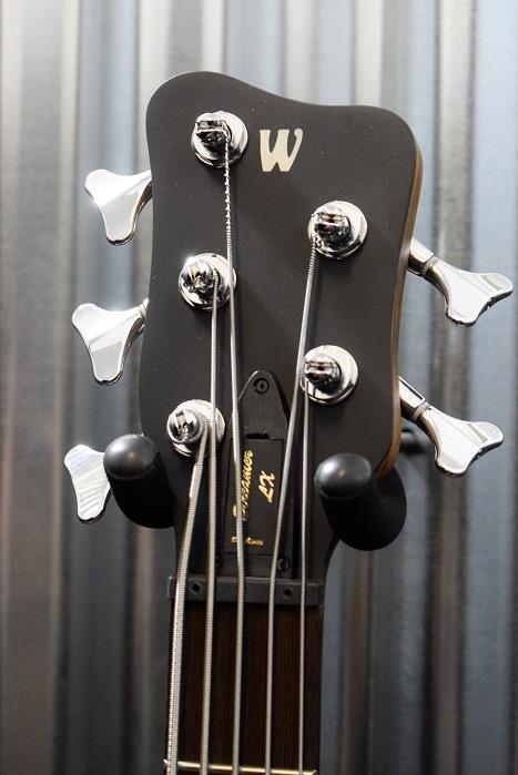 Warwick German Pro Series Streamer LX 5 String Bass Vintage Sunburst & Bag #9816