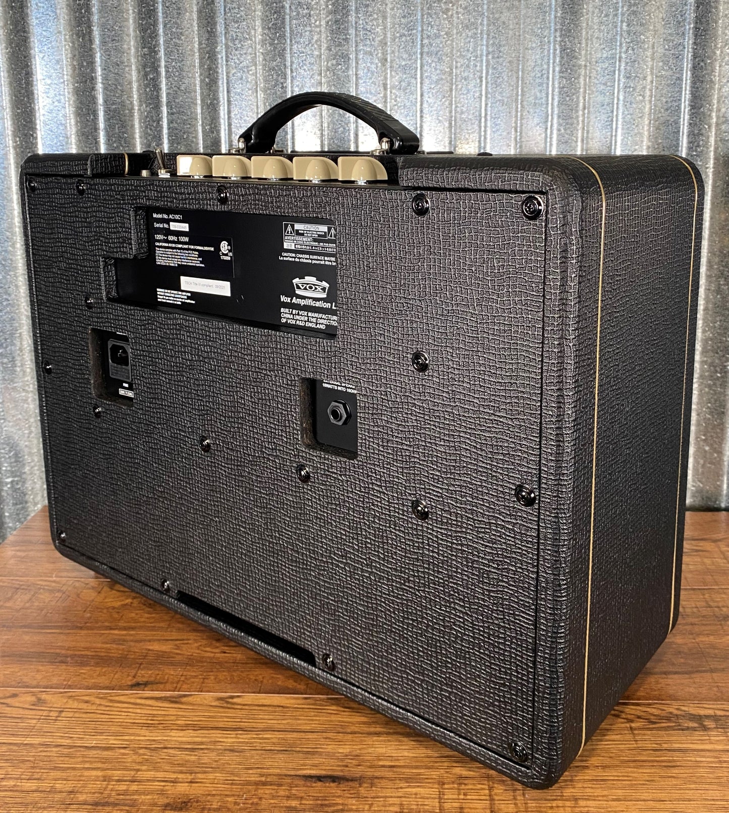 VOX AC10C1 AC10 Custom 10 Watt 1x10" Tube Guitar Combo Amplifier
