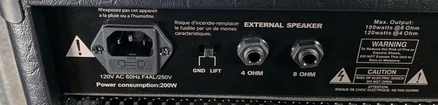 Randall Kirk Hammett KH120RH 120 Watt 2 Channel Guitar Amplifier Head