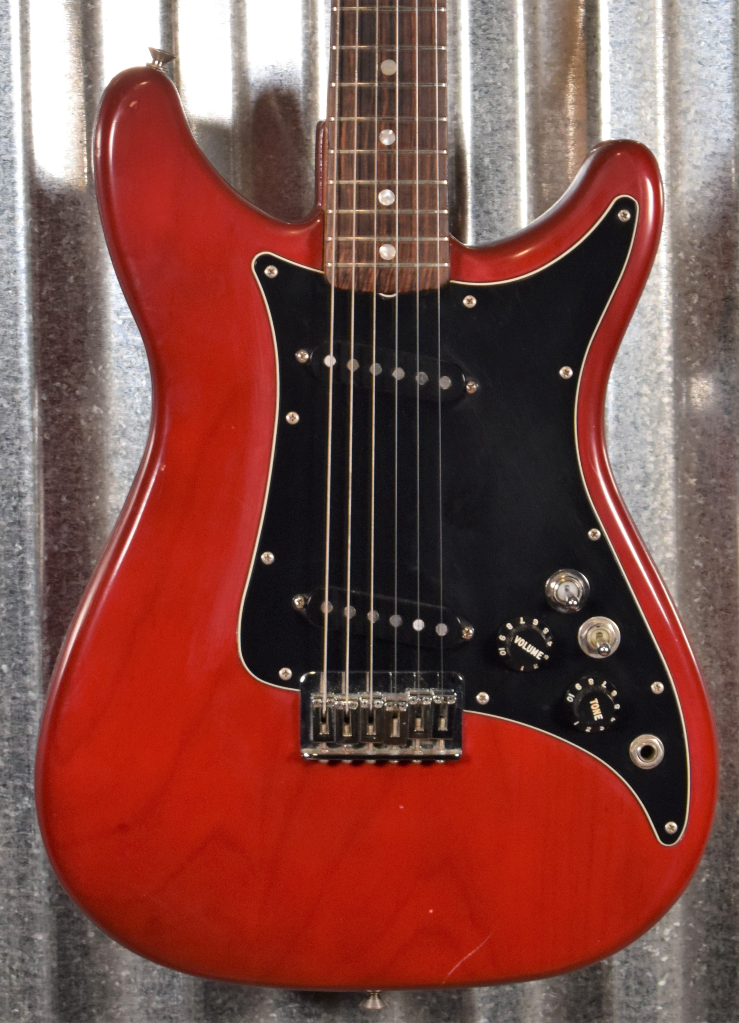Fender USA Lead II 1979-1981 Trans Crimson Red Guitar & Bag