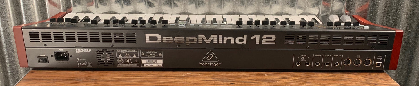 Behringer Deepmind 12 Voice Polyphonic Keyboard Synthesizer #1705 Used