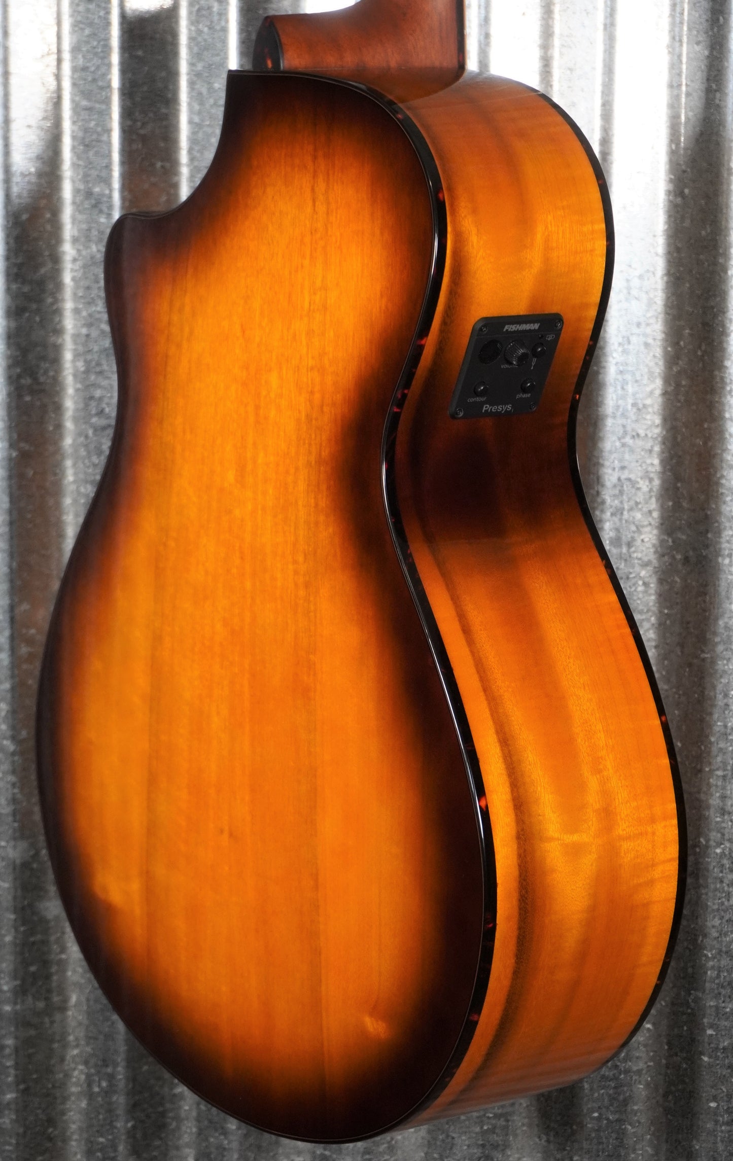 Breedlove Pursuit Exotic S Concerto Tiger's Eye CE Myrtlewood Acoustic Electric Guitar #2361