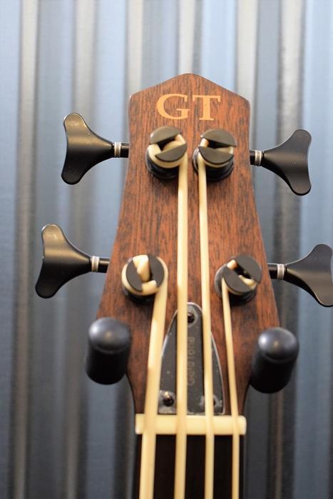 Gold Tone Microbass ME-BASS Single Cut Solid Mahogany 23" Scale Bass & Bag