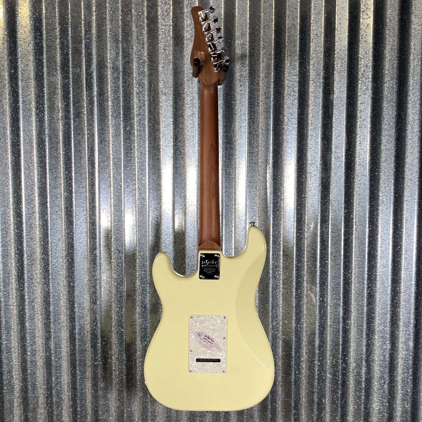 Schecter Jack Fowler Traditional HH Ivory Roasted Neck Guitar #3242