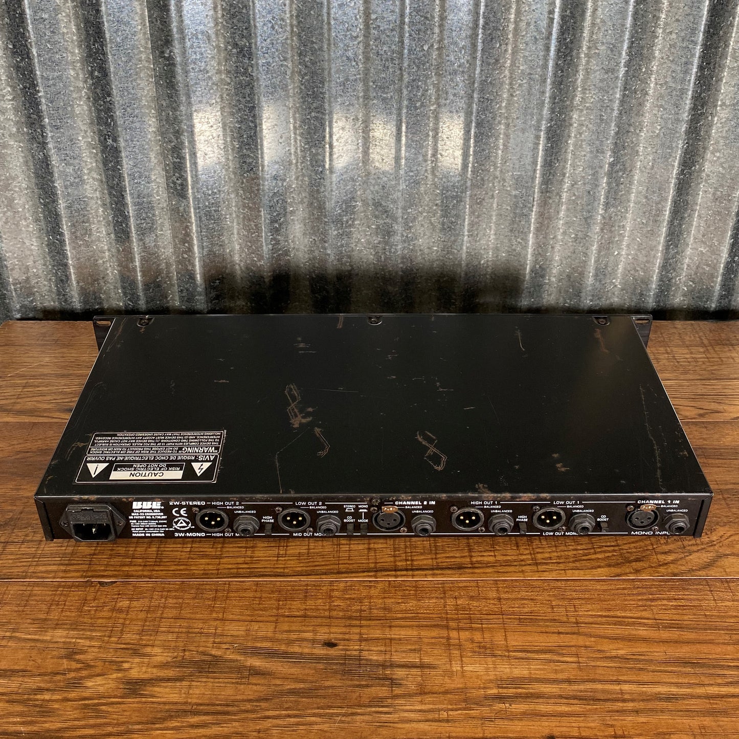 BBE Sound MAX-X3 2 Way Stereo 3 Way Mono Crossover & Sonic Maximizer Used