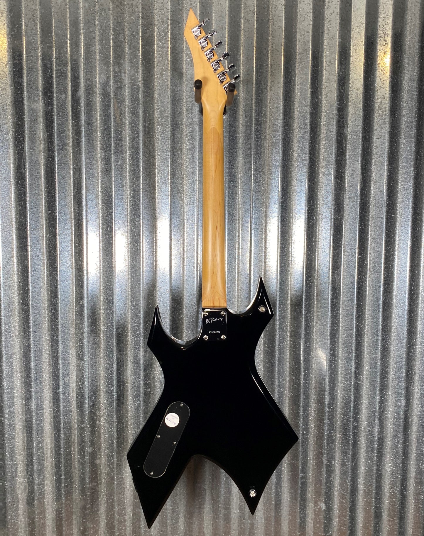 BC Rich Warlock Bronze Series Black Guitar & Bag #6239 Used