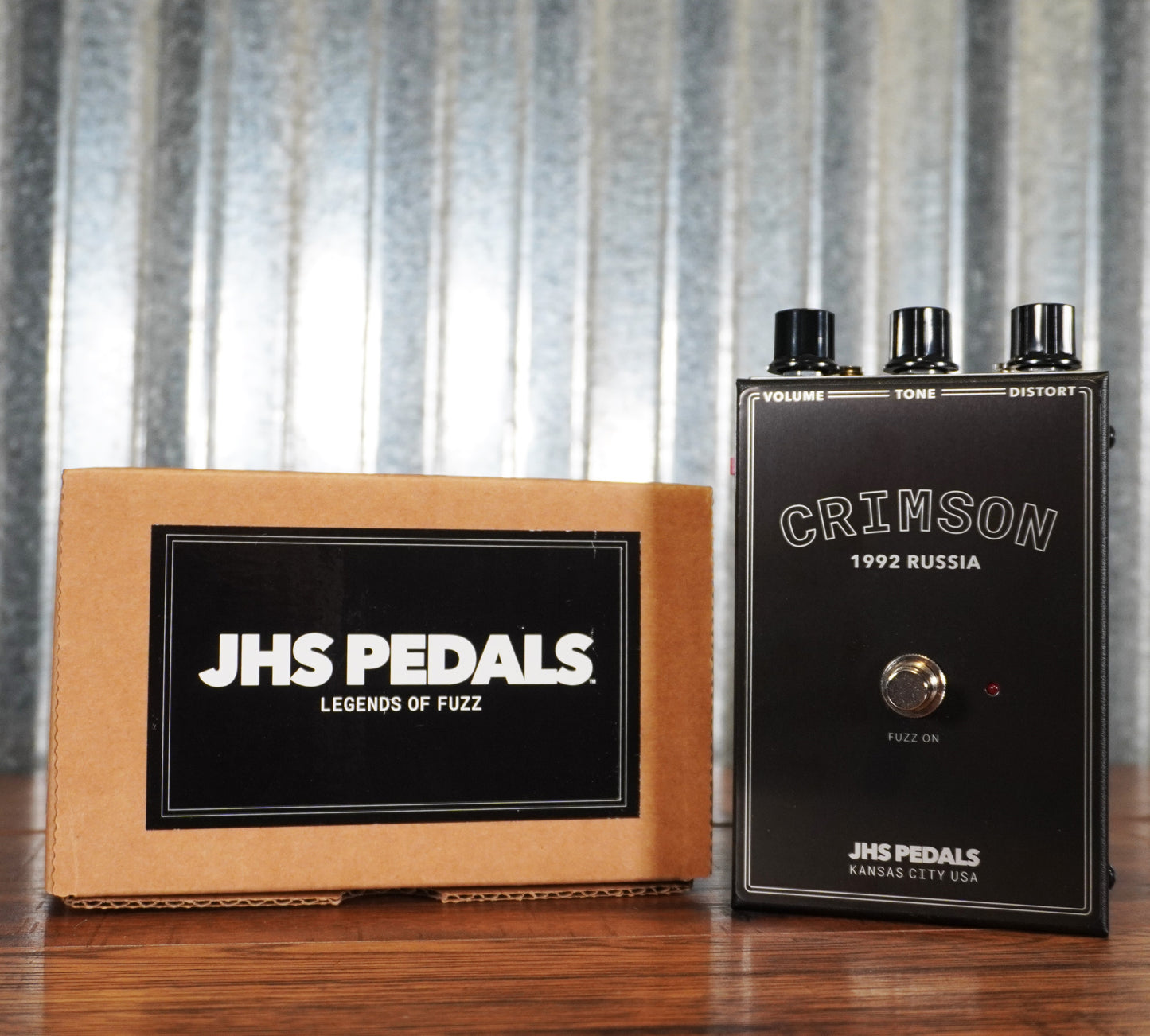 JHS Pedals Crimson Fuzz Guitar Effect Pedal Demo