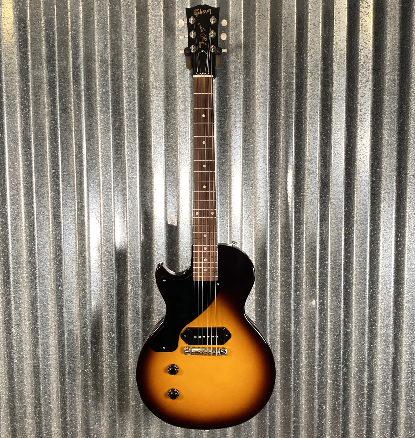 Gibson Les Paul Junior LP JR Vintage Tobacco Burst Left Hand Guitar & Case #0233 Used