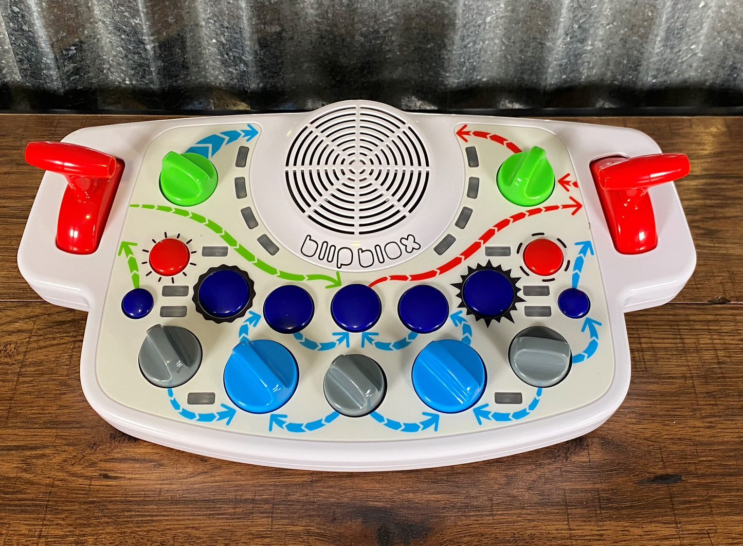 Playtime Engineering BLIPBLOX Synth for Kids Tabletop Synthesizer White