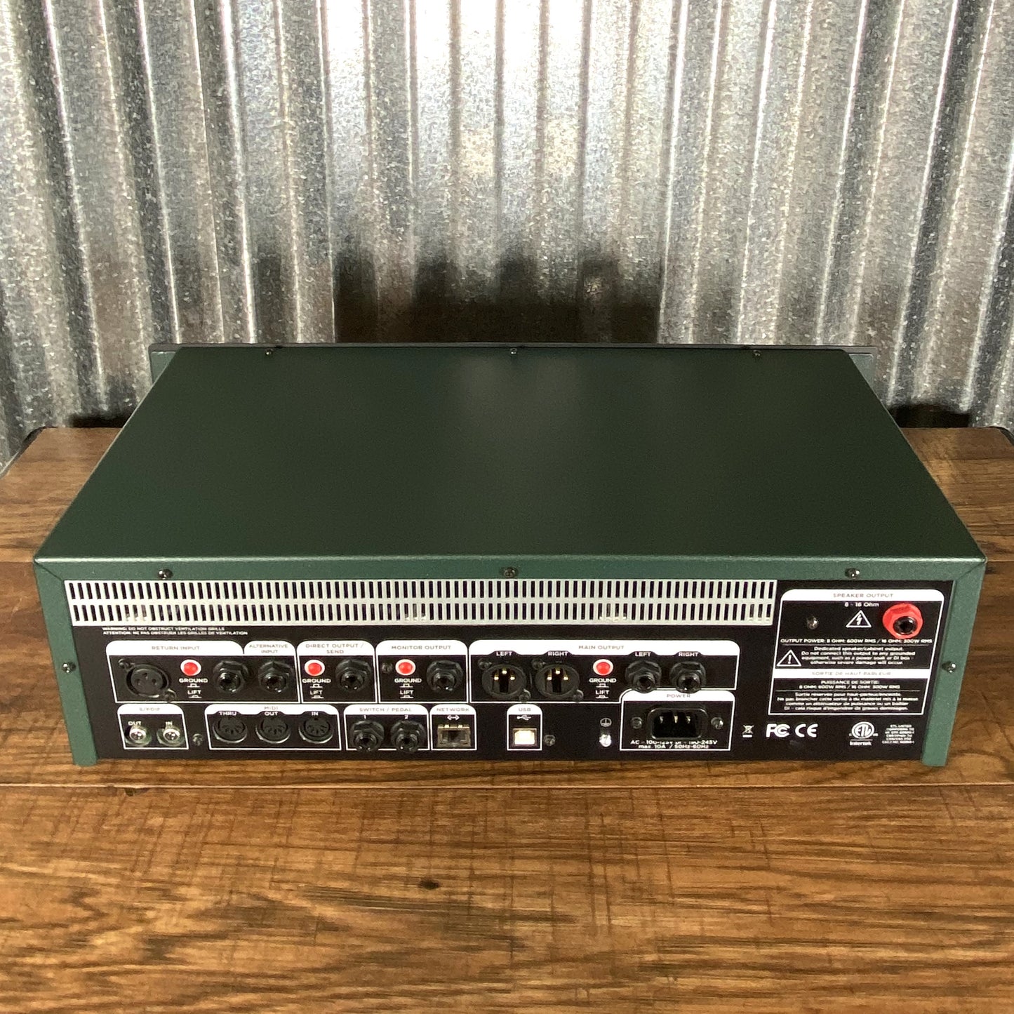 Kemper Profiler PowerRack 600 Watt Rack Mount Modeling IR Guitar Amplifier Head Used