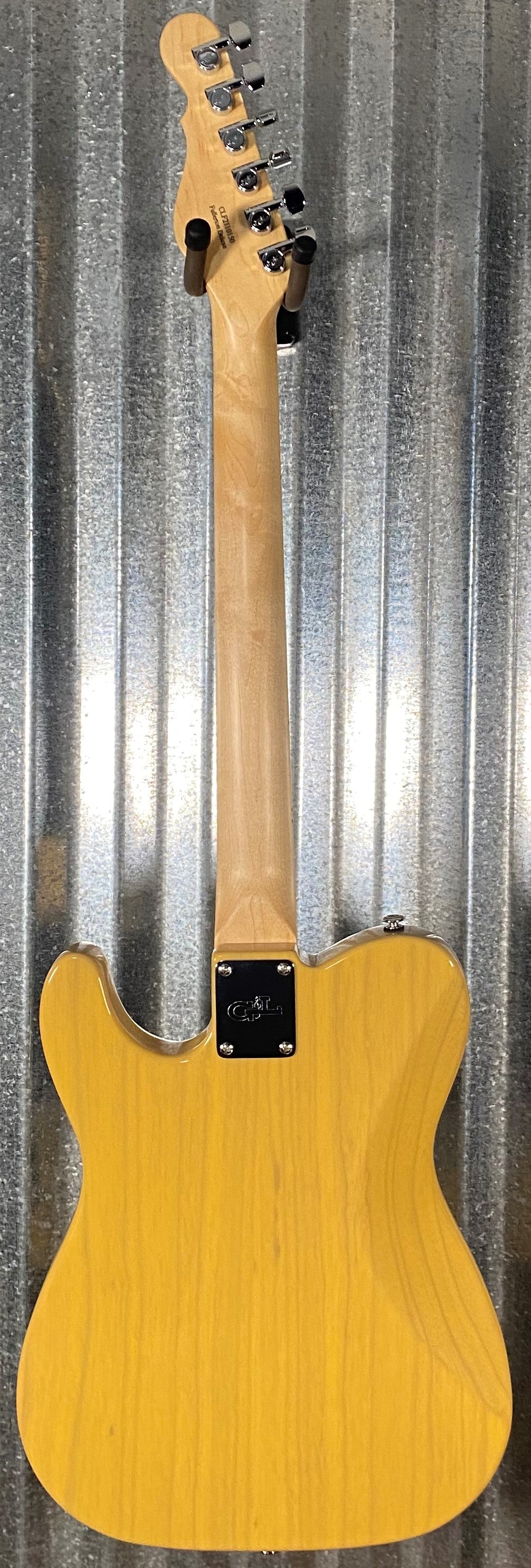 G&L USA Fullerton Deluxe ASAT Special Butterscotch Blonde Guitar & Bag Blem #0150