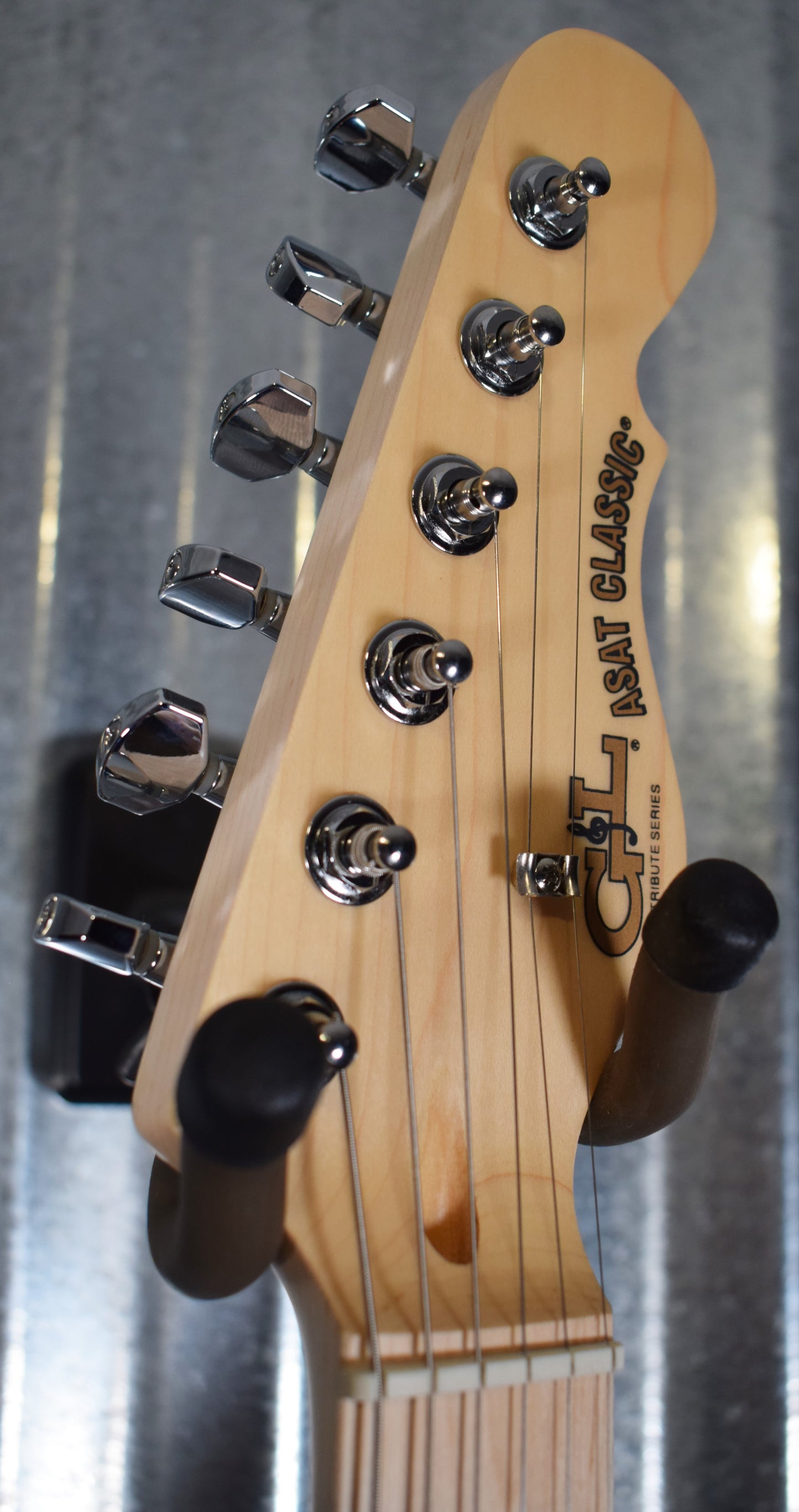 G&L Tribute Limited Edition ASAT Classic Semi Hollow Double Bound Lilac Guitar #9452