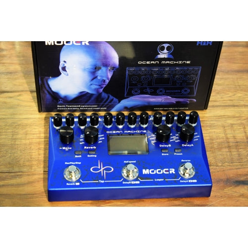 Mooer Audio Ocean Machine Devin Townsend Guitar Effect Pedal Delay Reverb Looper