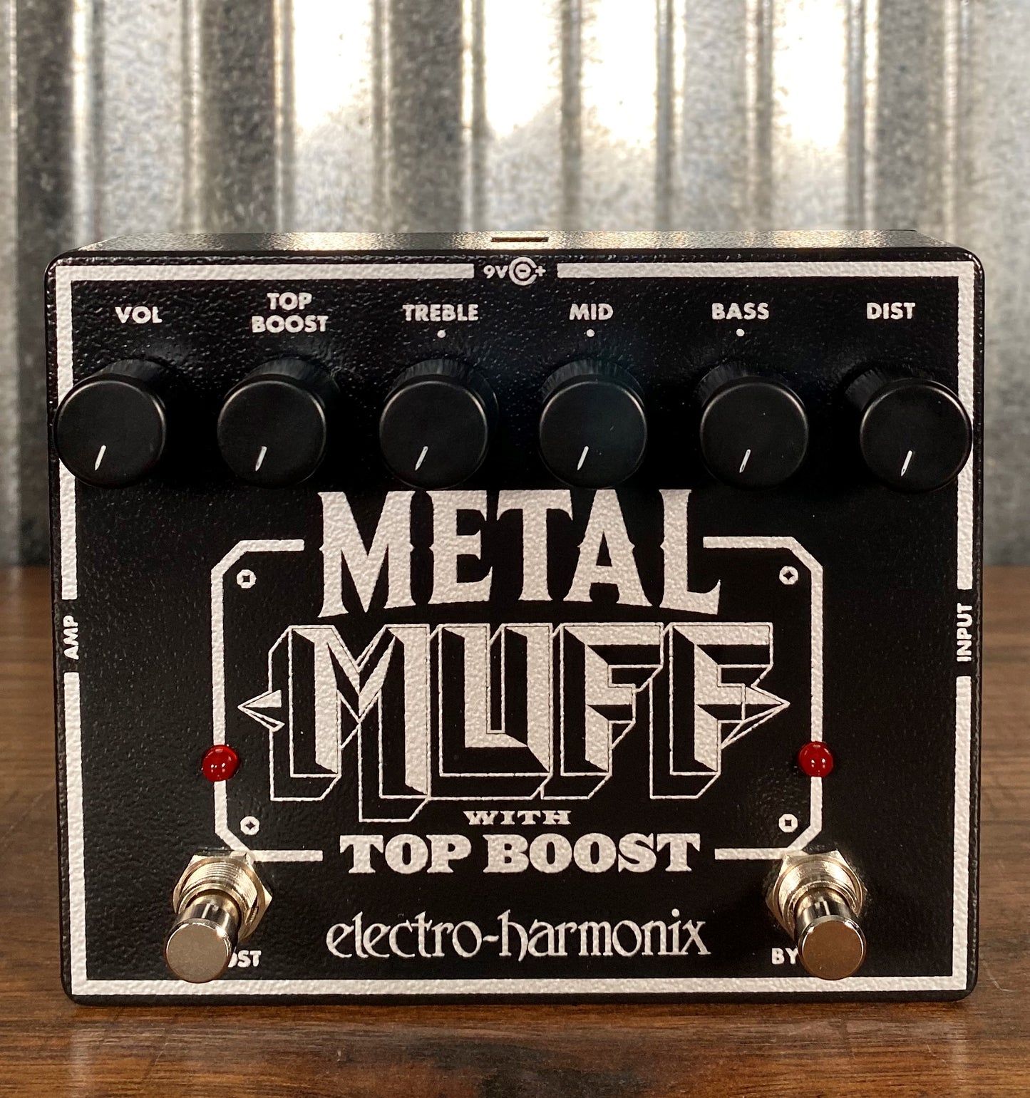 Electro-Harmonix EHX Metal Muff with Top Boost Distortion Guitar Effect Pedal Demo
