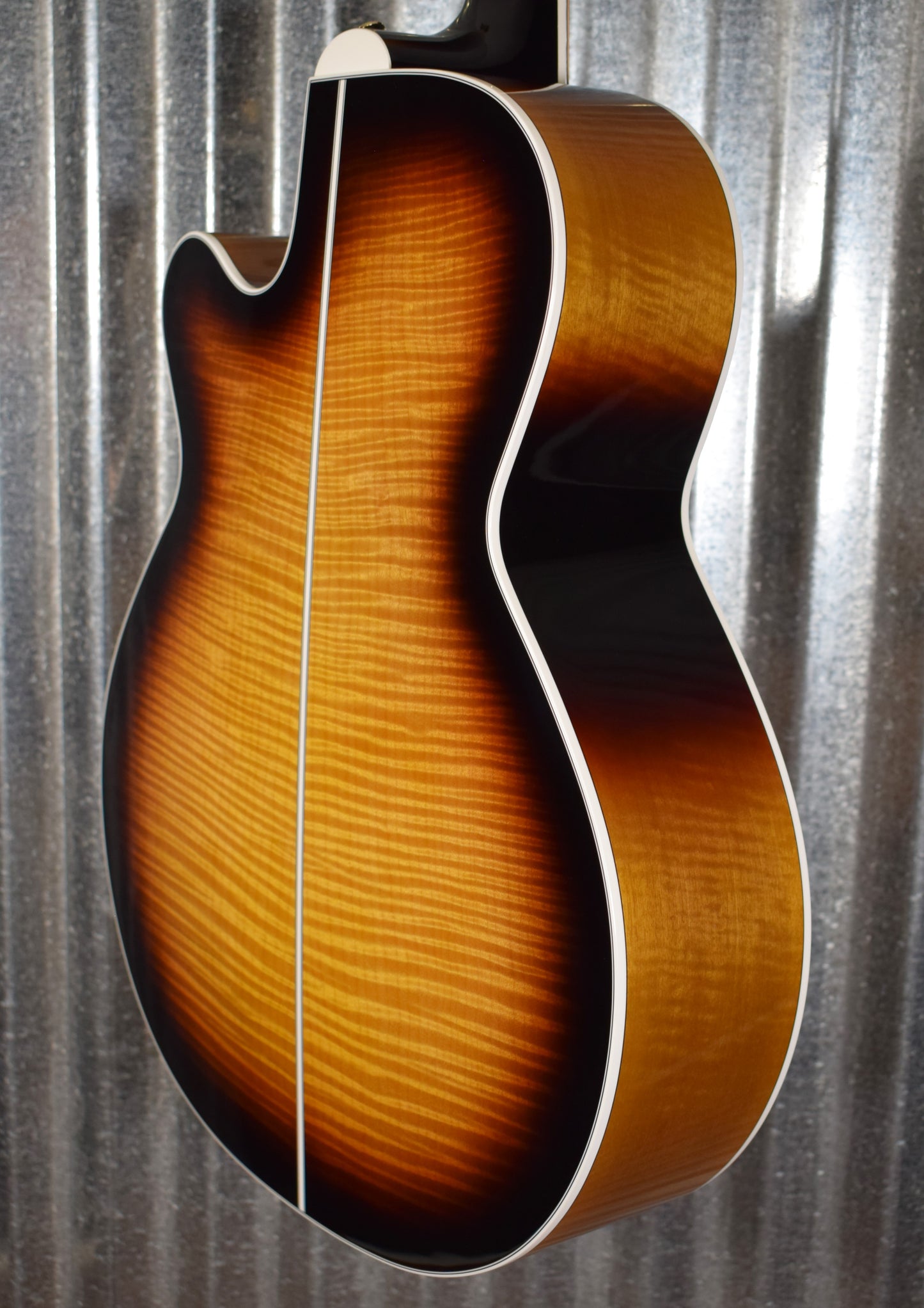 Takamine EF450C Brown Sunburst Acoustic Electric Guitar & Case EF450SCTTBSB #0837 Used