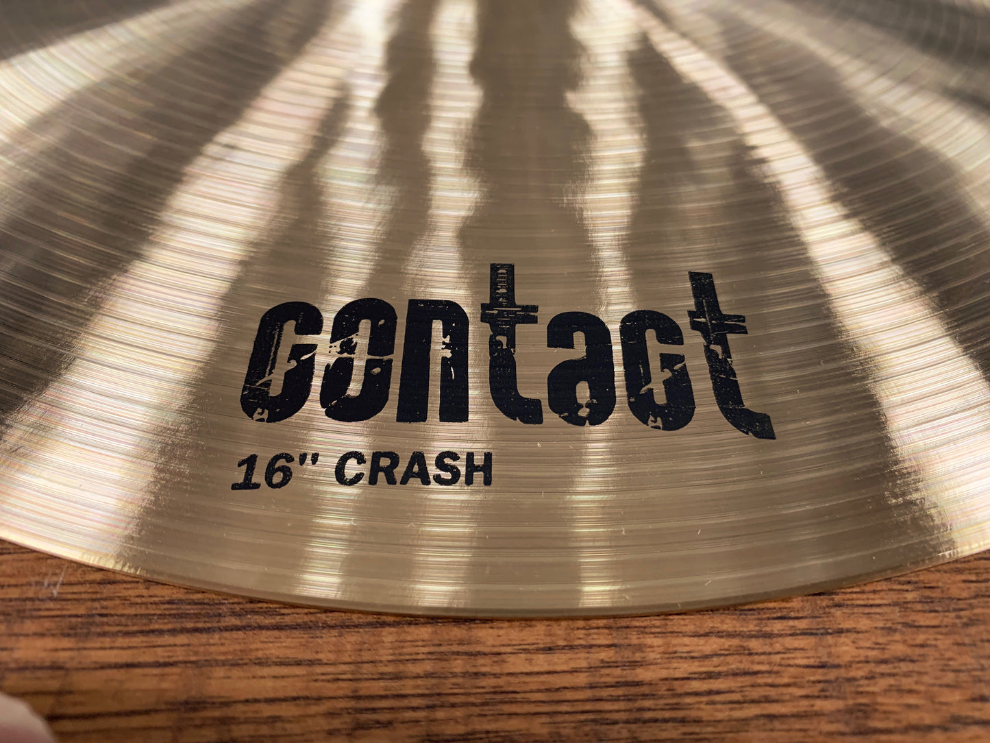 Dream Cymbals C-CR16 Contact Series Hand Forged & Hammered 16" Crash Cymbal Demo