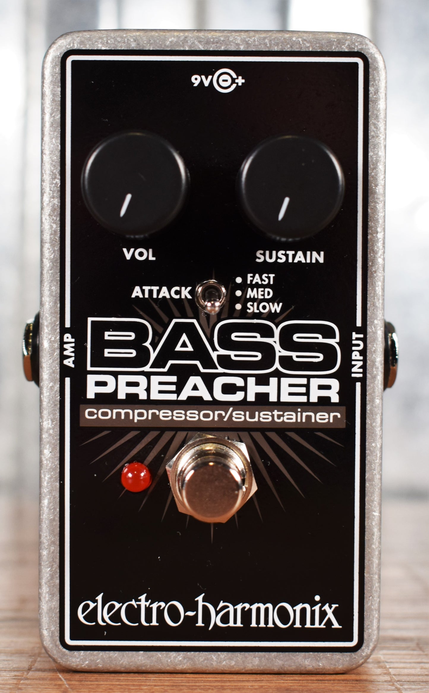 Electro-Harmonix EHX Bass Preacher Compressor Sustainer Bass Effect Pedal