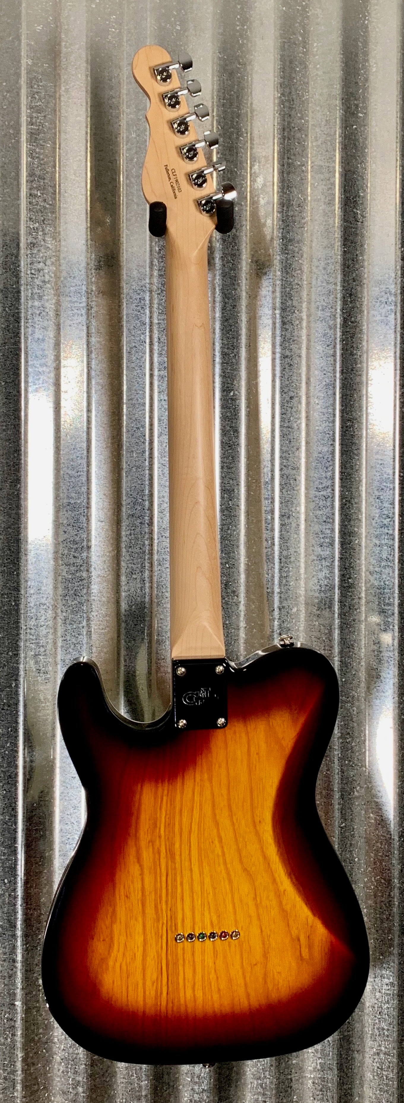 G&L USA Fullerton Custom ASAT Classic 3 Tone Sunburst Guitar & Case #2103