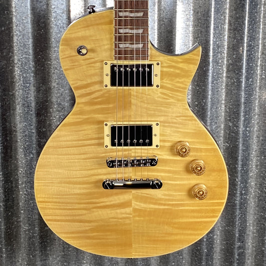 ESP LTD EC-256FM Flame Top Vintage Natural Guitar #1897 B Stock