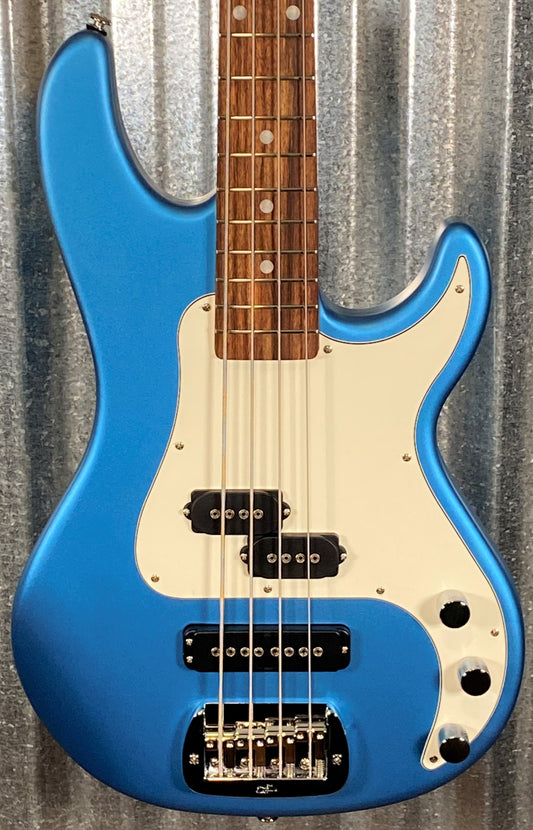 G&L USA SB-2T Tone Mod Lake Placid Blue Frost 4 String Bass & Case #6003