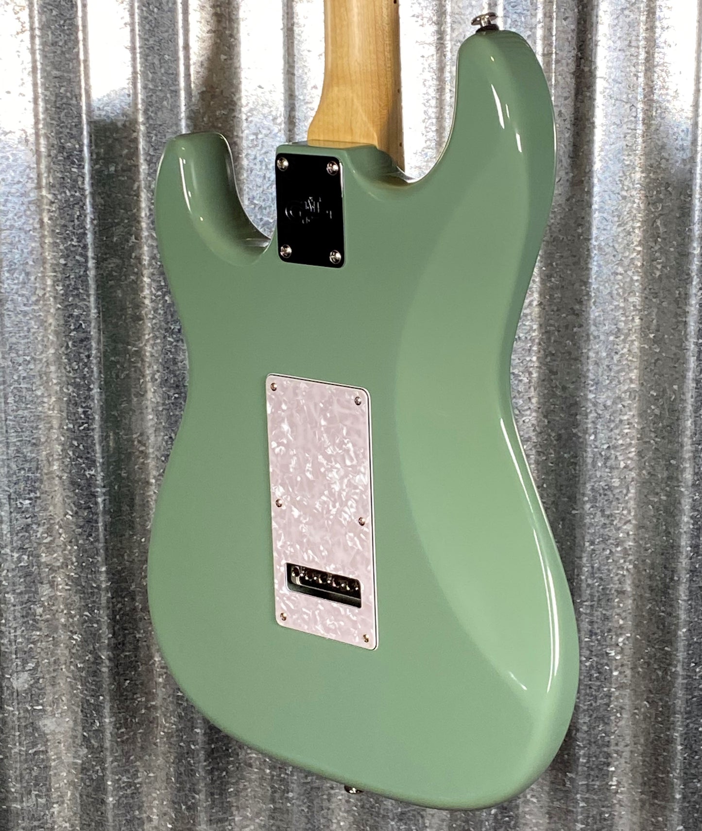G&L USA 2021 Fullerton Deluxe Legacy HSS 2 Matcha Green Tea Electric Guitar & Bag #1080 Used