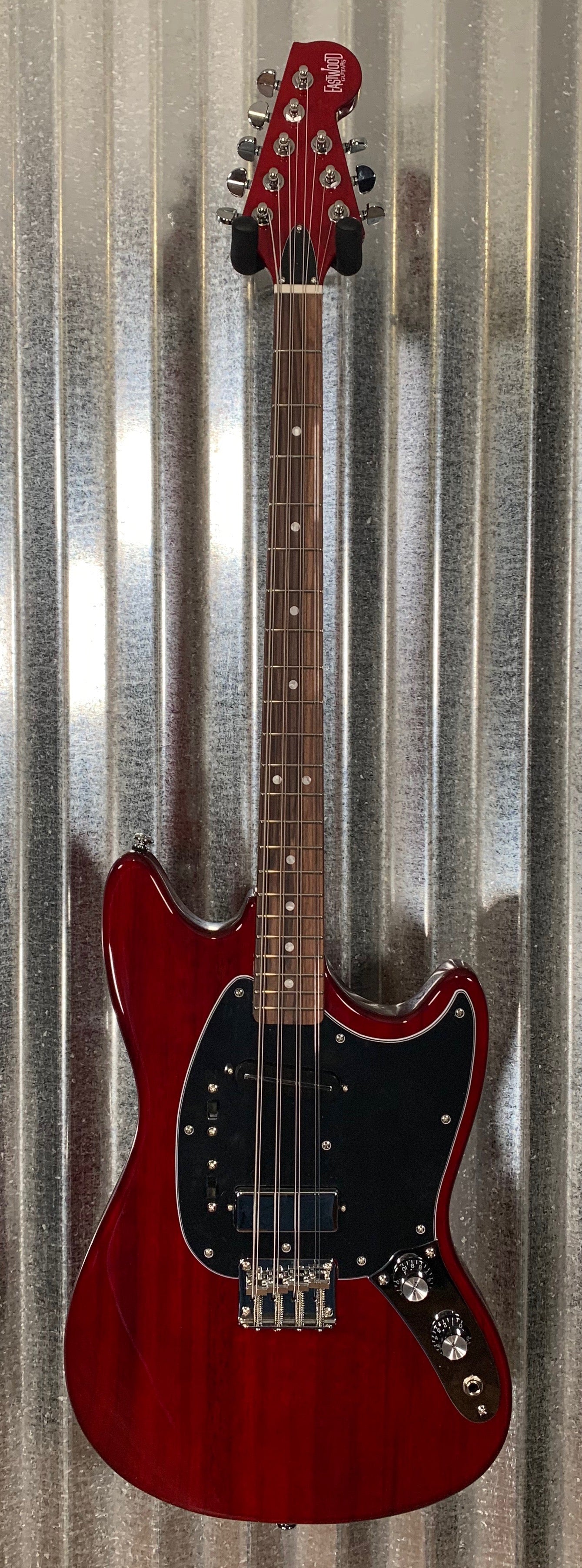 Eastwood Warren Ellis Mandocello Dark Cherry Electric Mandolin & Bag #0151