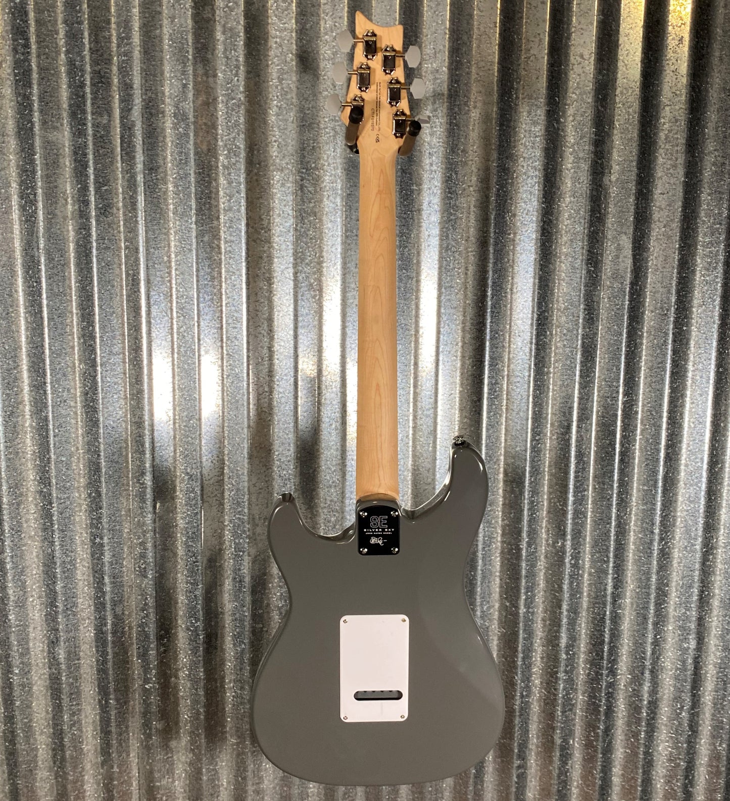 PRS Paul Reed Smith SE Sliver Sky John Mayer Overland Gray Maple Guitar & Bag #9370