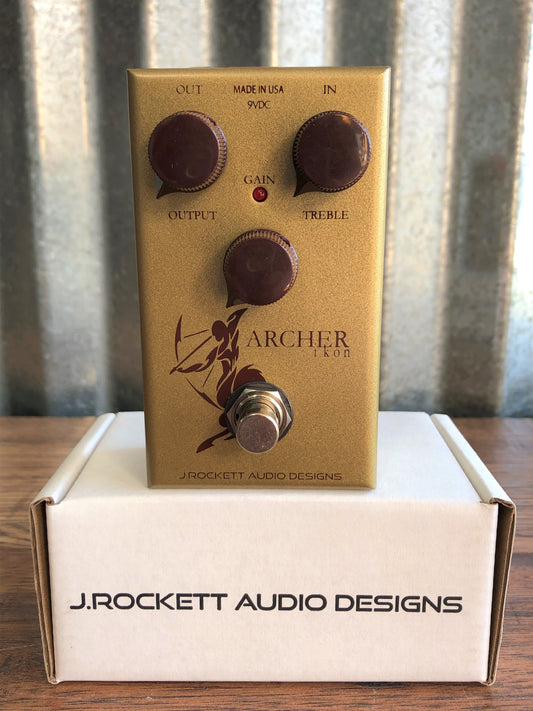 J. Rockett Audio Designs Archer Ikon Boost Overdrive Guitar Effect Pedal