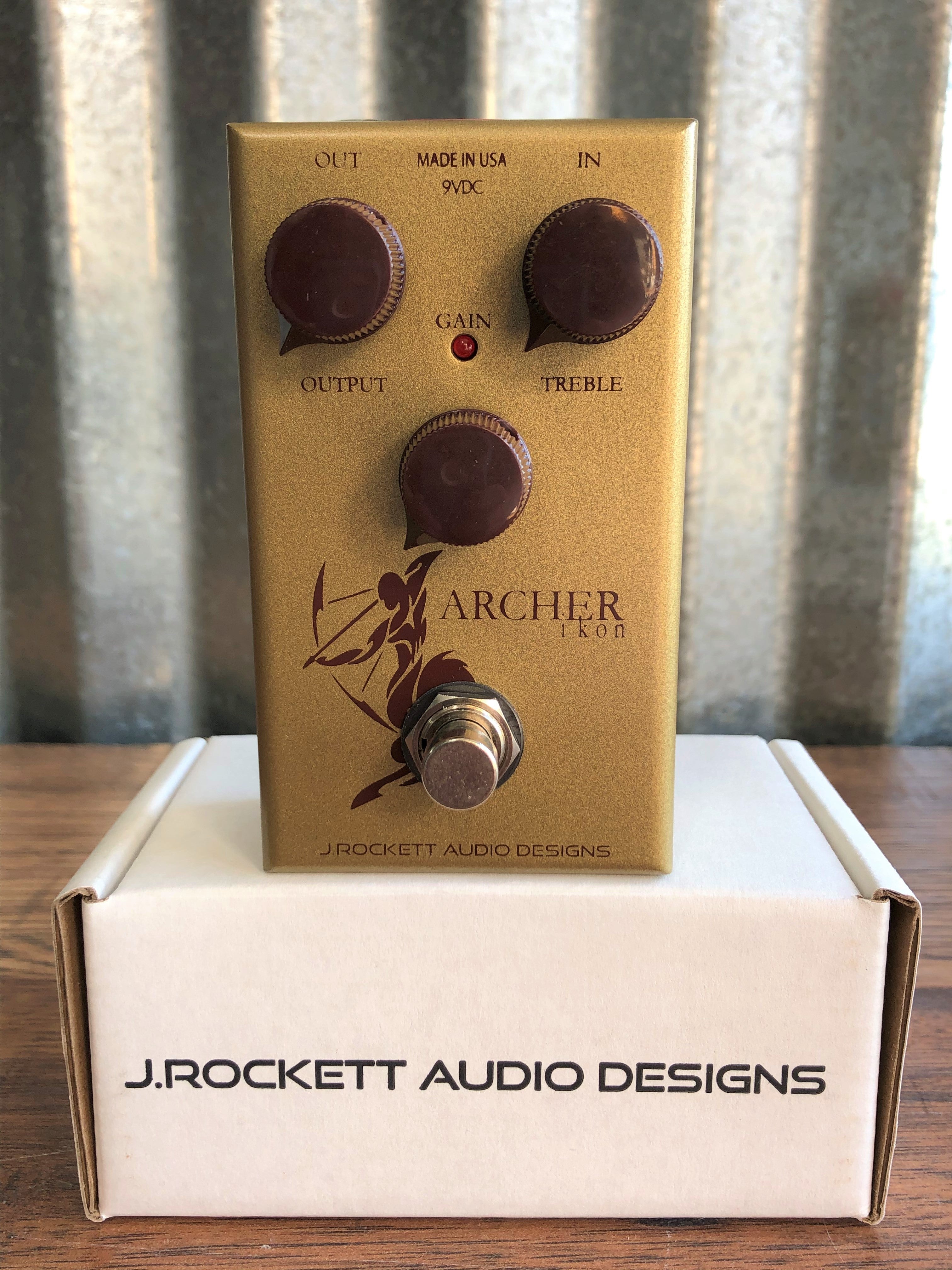 archer pedal J. Rockett Audio Designs Archer Ikon Boost Overdrive Guitar Effect Ped – Specialty Traders