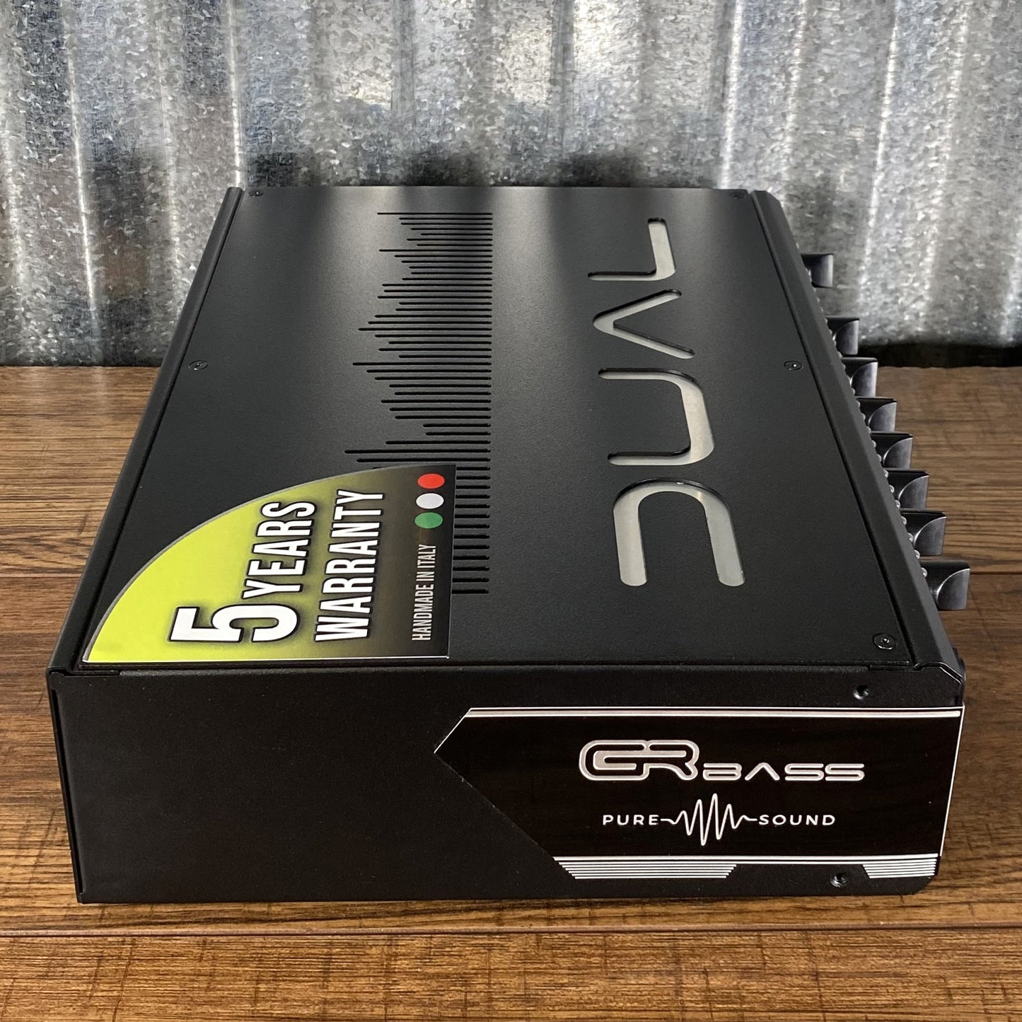 GR Bass DUAL 800 Watt Two Channel Bass Amplifier Head Black