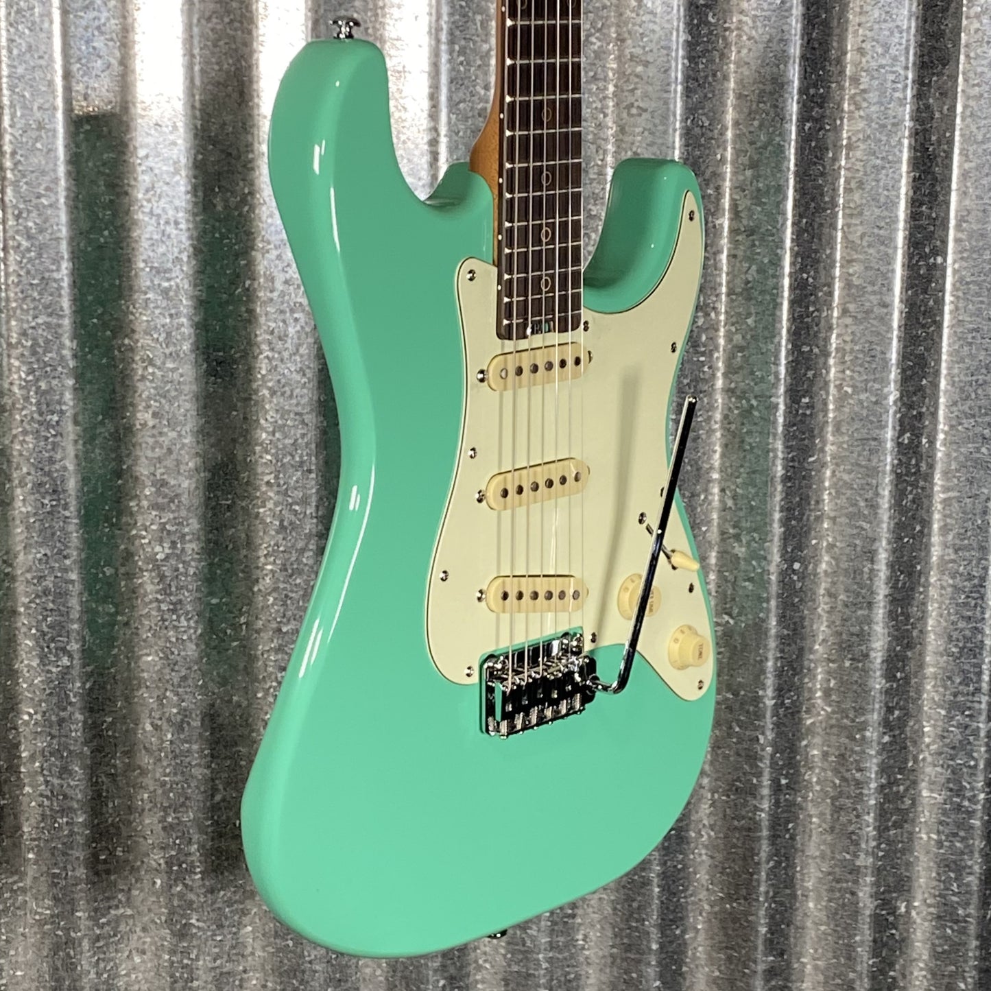 Schecter Nick Johnston Traditional Atomic Green Guitar #2785